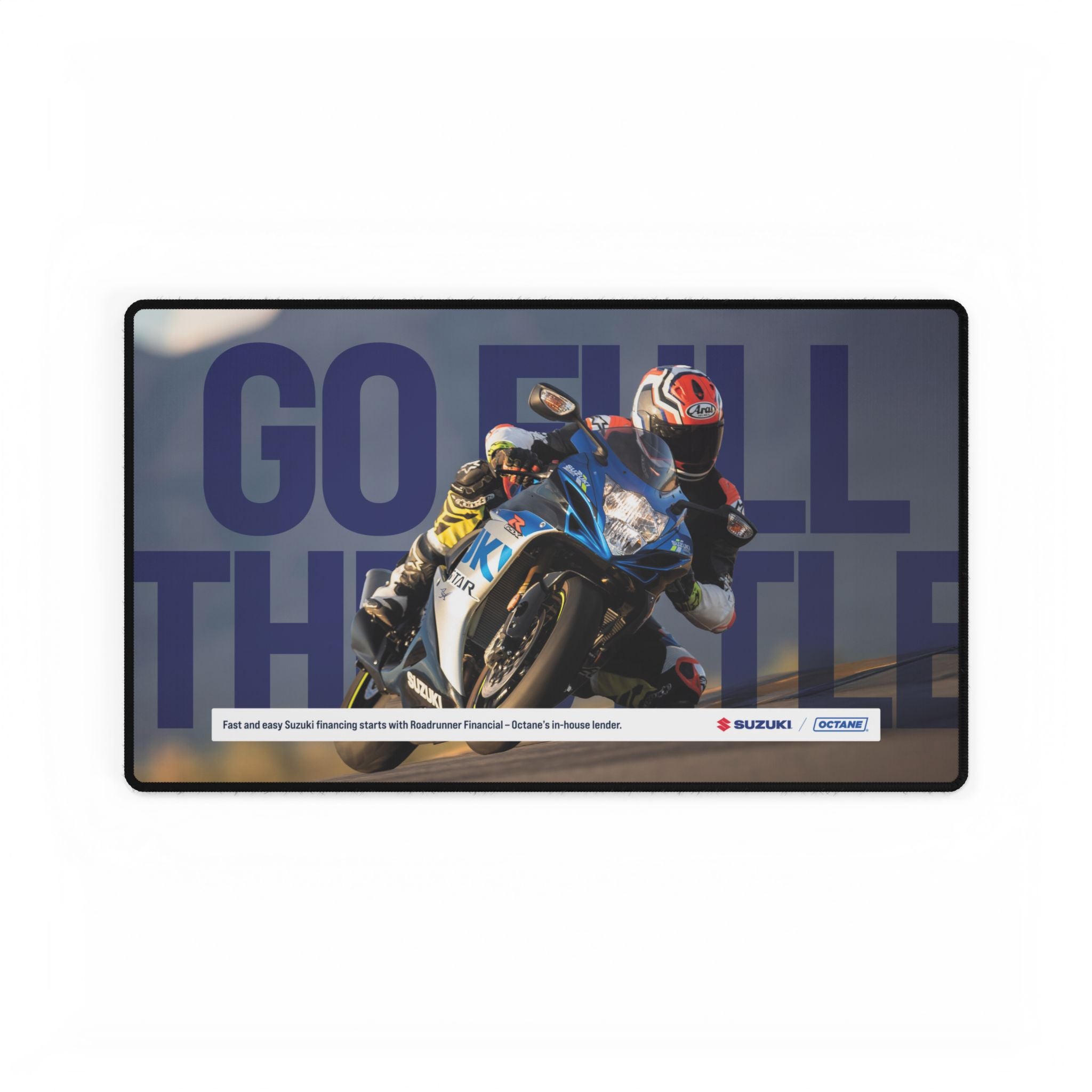 Suzuki Full Throttle Desk Mats